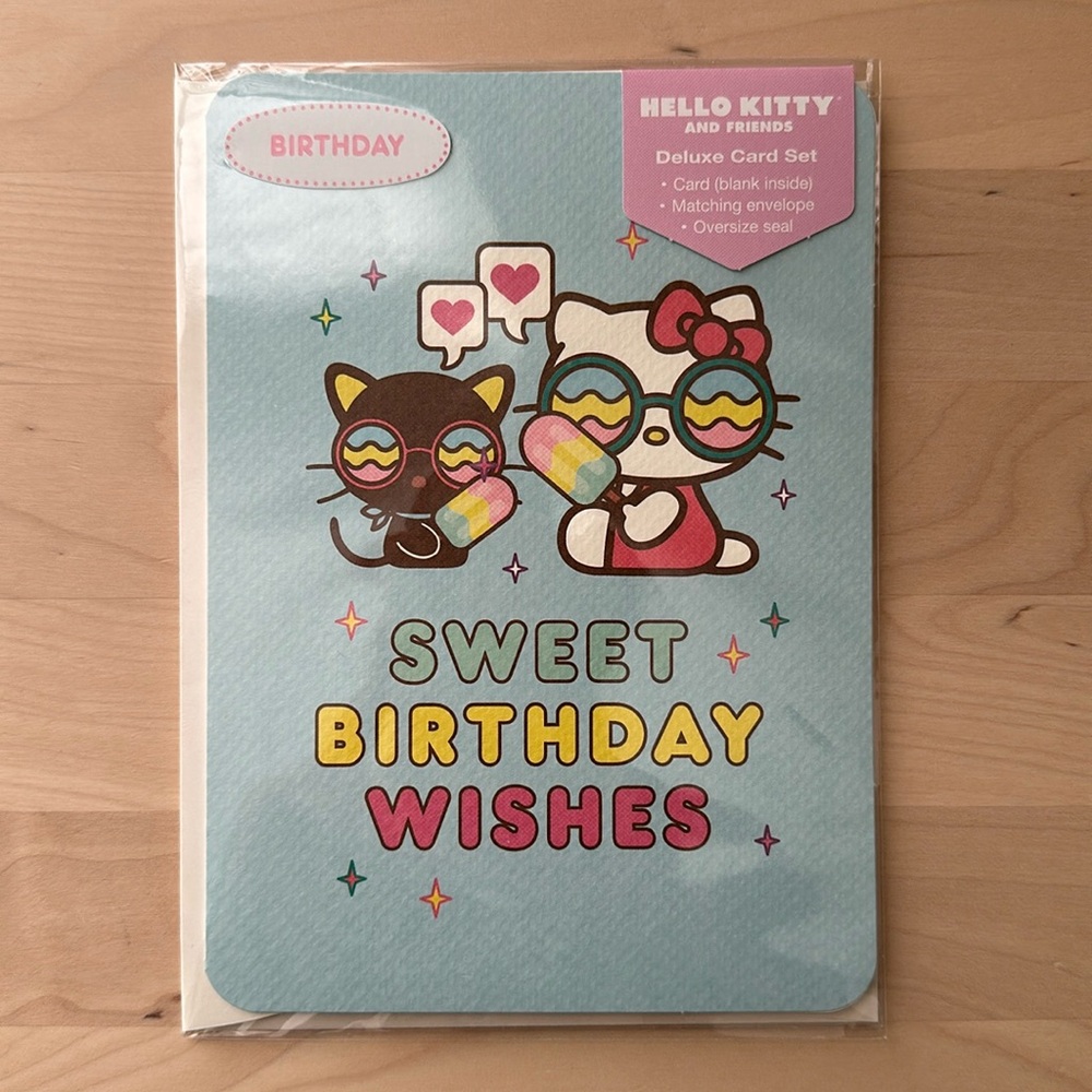 Hello Kitty Birthday Card